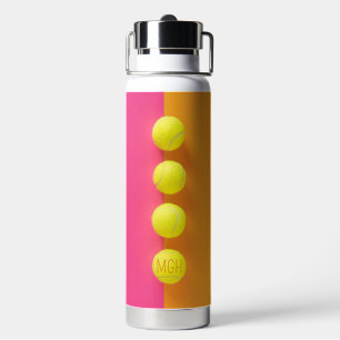 Custom Monogram Tennis Balls Trinkflasche