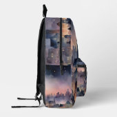 Custom Monogram Urban Twilight Backpack Bedruckter Rucksack (Links)