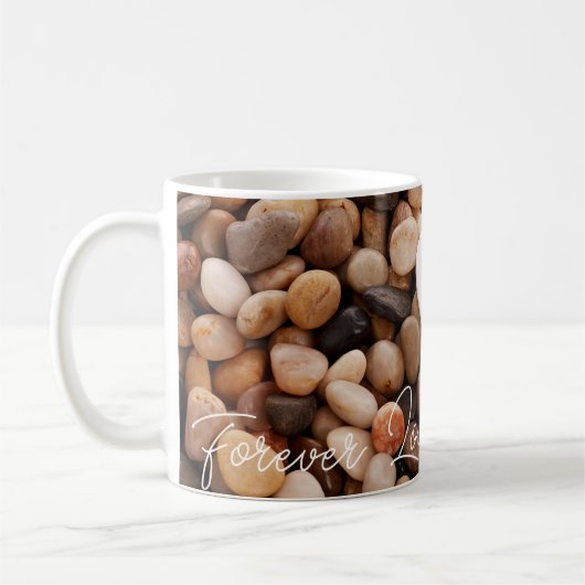 Custom Monogram Valentine's Day Gift Kaffeetasse (Links)