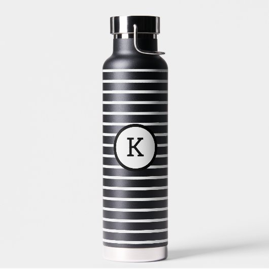 Custom Monogram Water Flasche (Links)