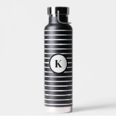Custom Monogram Water Flasche (Links)