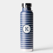 Custom Monogram Water Flasche (Links)