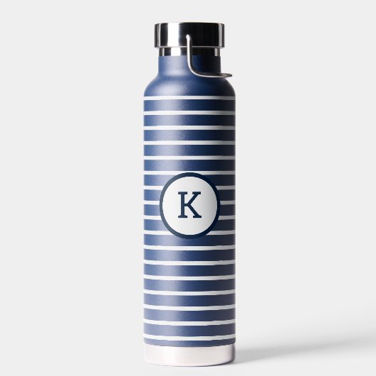 Custom Monogram Water Flasche (Links)