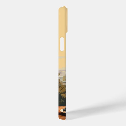 Custom Monogram Wine Lover Case-Mate iPhone Hülle (Rückseite / Rechts)