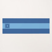 Custom Monogram Yogmata Yogamatte (Rückseite (Horizontal))