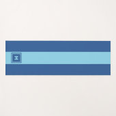 Custom Monogram Yogmata Yogamatte (Vorderseite (Horizontal))