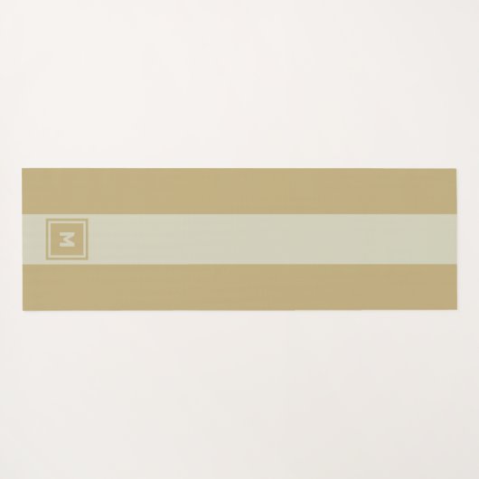 Custom Monogram Yogmata Yogamatte (Rückseite (Horizontal))