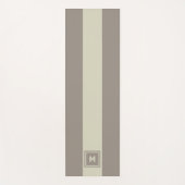 Custom Monogram Yogmata Yogamatte (Vorderseite)