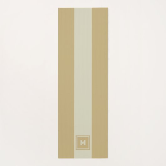 Custom Monogram Yogmata Yogamatte (Rückseite)