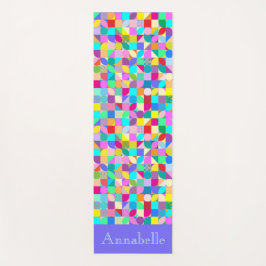 Custom Monogram Yogout Workout Moderne Yoga Mat Yogamatte