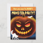 Custom Monster Halloween-Party laden - Pumpkin! (Vorderseite)