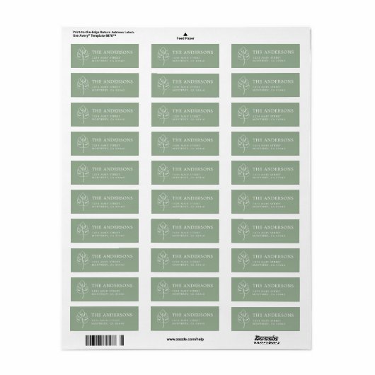 Custom Monstera Monogram Wedellogo (Vorne)