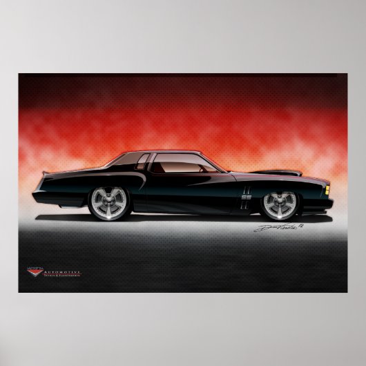 Custom Monte Carlo Poster (Vorne)