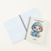 Custom Moon Child Energy Dog Journal Notizblock (Innenseite)
