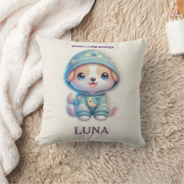 Custom Moon Child Energy Dog Pillow Kissen