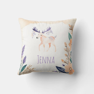 Custom Moose Kinderzimmer Pillow Boho Design - Kissen