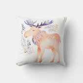 Custom Moose Kinderzimmer Pillow Boho Design - Kissen (Vorderseite)