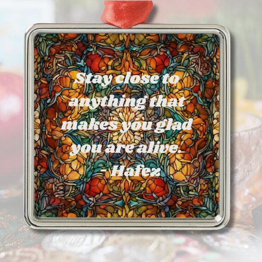 Custom Mosaik Muster Nowruz Persian Neujahrsgesche Ornament Aus Metall