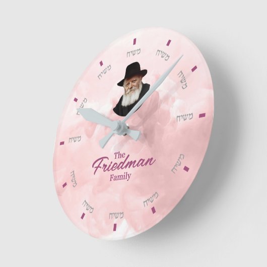 Custom Moshile Clock - 1 Runde Wanduhr (Winkel)