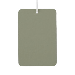 Custom Moss Green Air Freshener Autolufterfrischer
