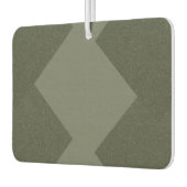 Custom Moss Green Air Freshener Zigzag Autolufterfrischer (Links)