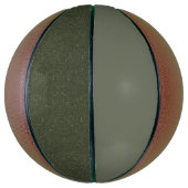 Custom Moss Green Basketball - Horizontale Aufteil (Vertikal)