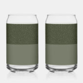 Custom Moss Green Brillen - Set von 2 Dosenglas (Rechts)