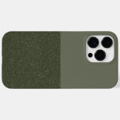 Custom Moss Green Contrast iPhone 14 Pro Max Fall Case-Mate iPhone Hülle (Rückseite (Horizontal))