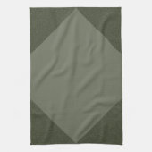 Custom Moss Green Diamond Küchentücher (Vertikal)