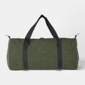 Custom Moss Green geklammert Druck Schneiden Beute Duffle Bag (Vorderseite)