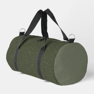 Custom Moss Green geklammert Druck Schneiden Beute Duffle Bag