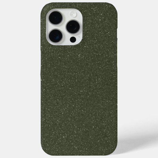 Custom Moss Green geklammert iPhone 15 Pro Max Fal Case-Mate iPhone Hülle (Rückseite)