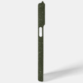 Custom Moss Green geklammert iPhone 15 Pro Max Fal Case-Mate iPhone Hülle (Rückseite / Rechts)