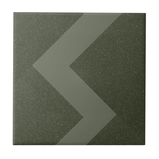 Custom Moss Green Keramik Tile Fliese (Vorderseite)