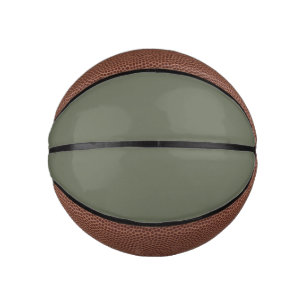 Custom Moss Green Mini Basketball