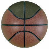 Custom Moss Green Noise Basketball (Rechts)