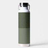 Custom Moss Green Noise Effect Flasche (Vorne)
