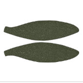 Custom Moss Green Noise Mini Basketball (Panele)