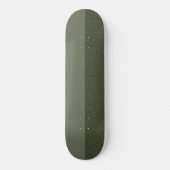 Custom Moss Green Noise Skateboard Deck (Vorderseite)