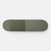 Custom Moss Green Noise Skateboard Deck (Horizontal)