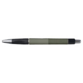 Custom Moss Green Pen - Split Texture Design Kugelschreiber (Vorderseite)
