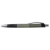 Custom Moss Green Pen - Split Texture Design Kugelschreiber (Oberseite)