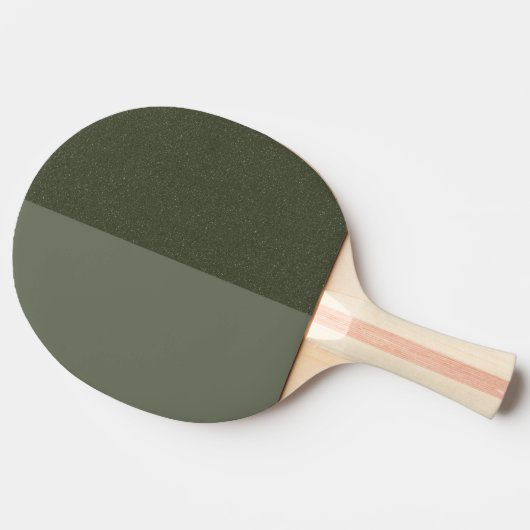 Custom Moss Green Split Ping Pong Paddle Paddel Tischtennis Schläger (Seitenansicht)