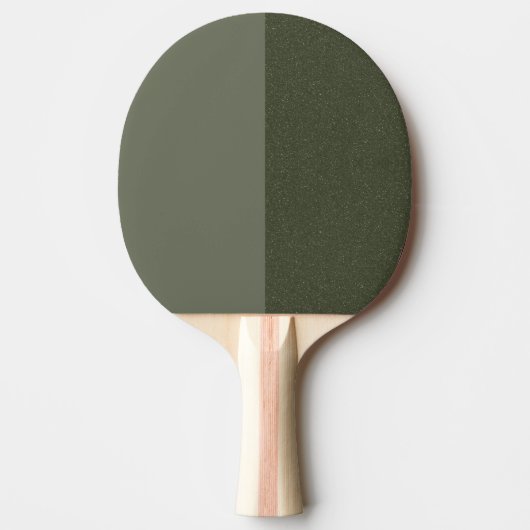 Custom Moss Green Split Ping Pong Paddle Paddel Tischtennis Schläger (Vorderseite)