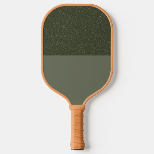 Custom Moss Green Split Texture Pickleball Paddel Schläger (Vorderseite)