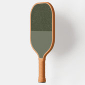 Custom Moss Green Split Texture Pickleball Paddel Schläger (Links)