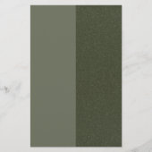 Custom Moss Green Stationierung mit Textur Briefpapier (Vorderseite)