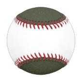 Custom Moss Green Texture Baseball (Vorderseite)