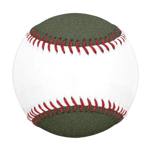 Custom Moss Green Texture Baseball (Vorderseite)