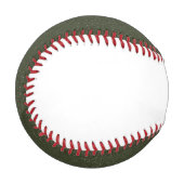 Custom Moss Green Texture Baseball (Vorderseite Links)